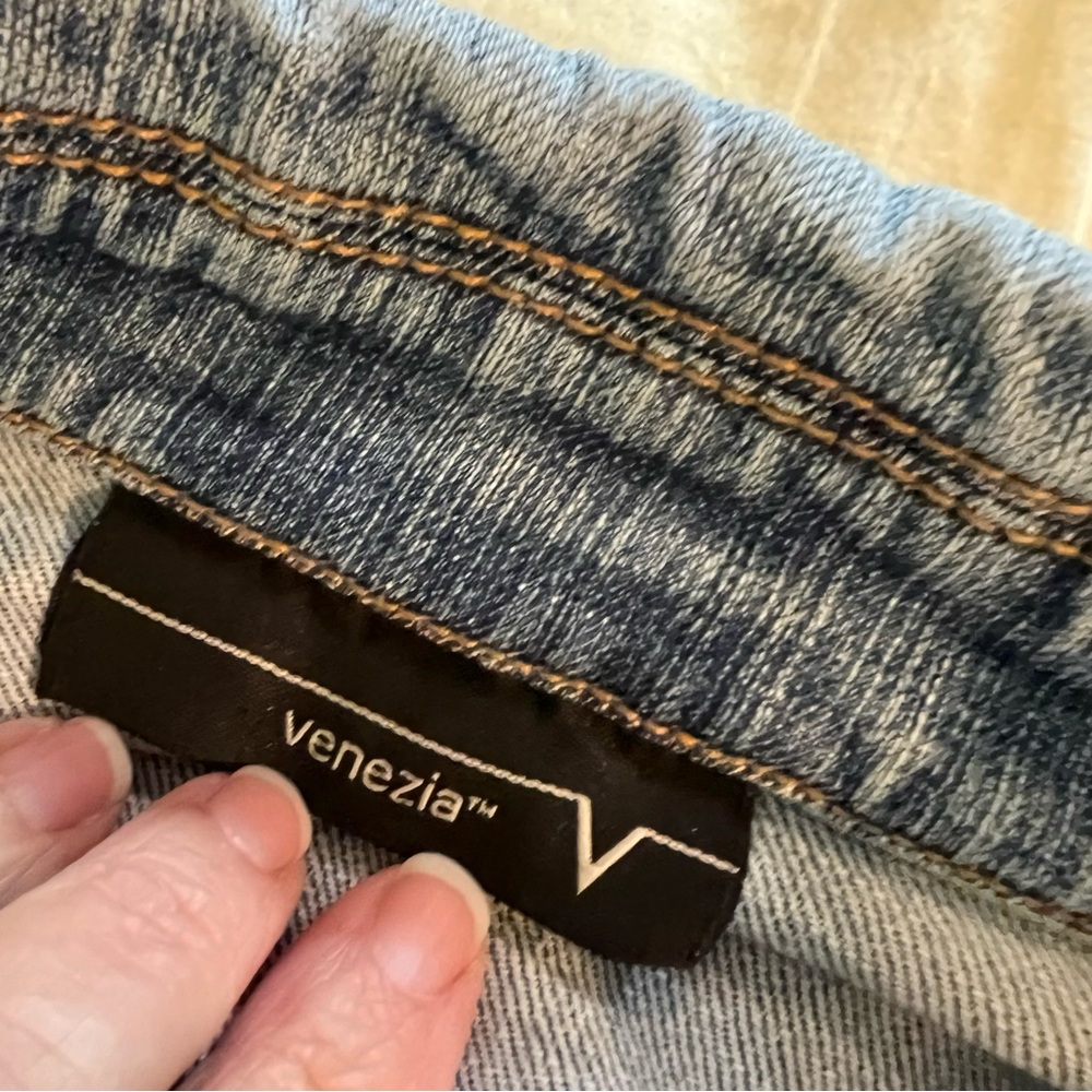 🍋 Venezia Blue Denim Jean Jacket - Picture 5 of 5